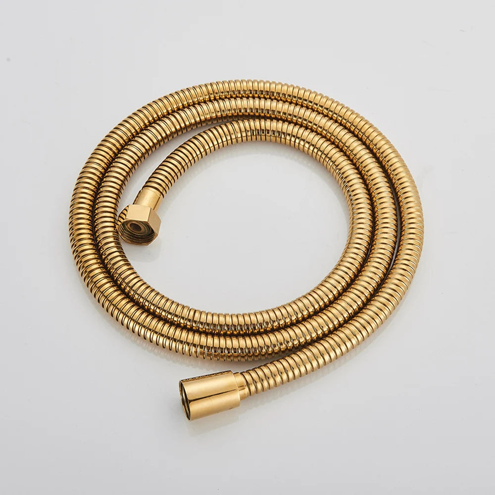 Luxus Messing Duschkopf – Goldbeschichtetes 1,5m Set