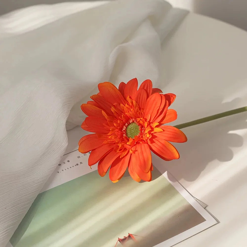Gerbera-Blume – Real Touch – Indoor Nutzung