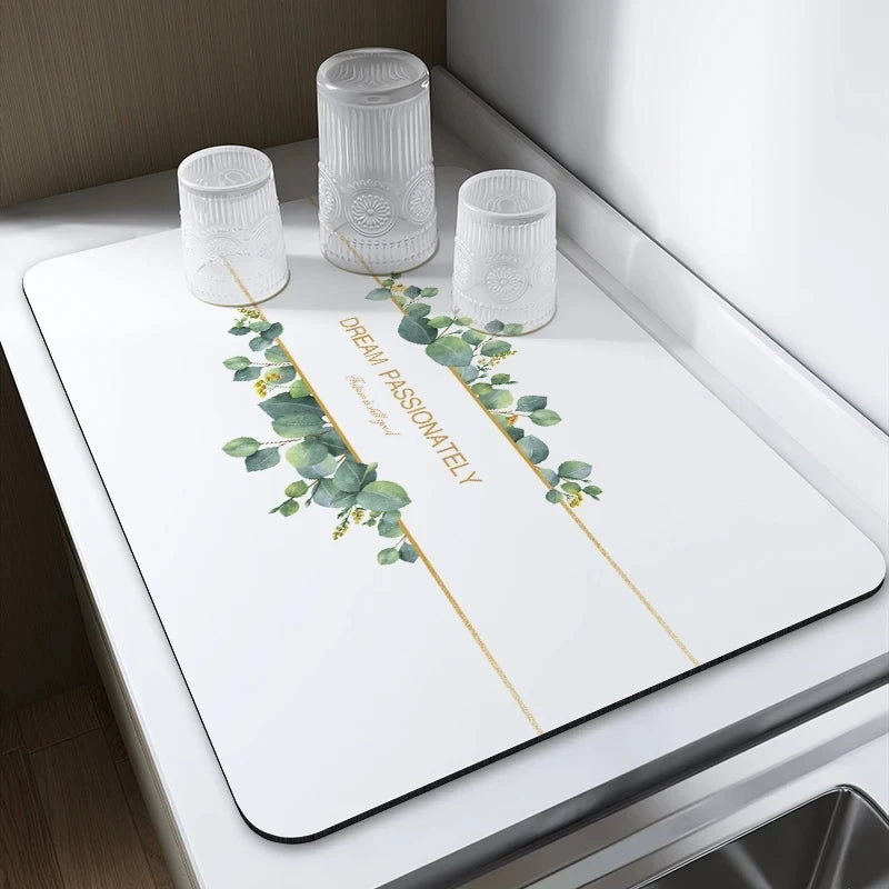 Abtropfmatte – Modernes Gummi-Design – Verschiedene Grössen