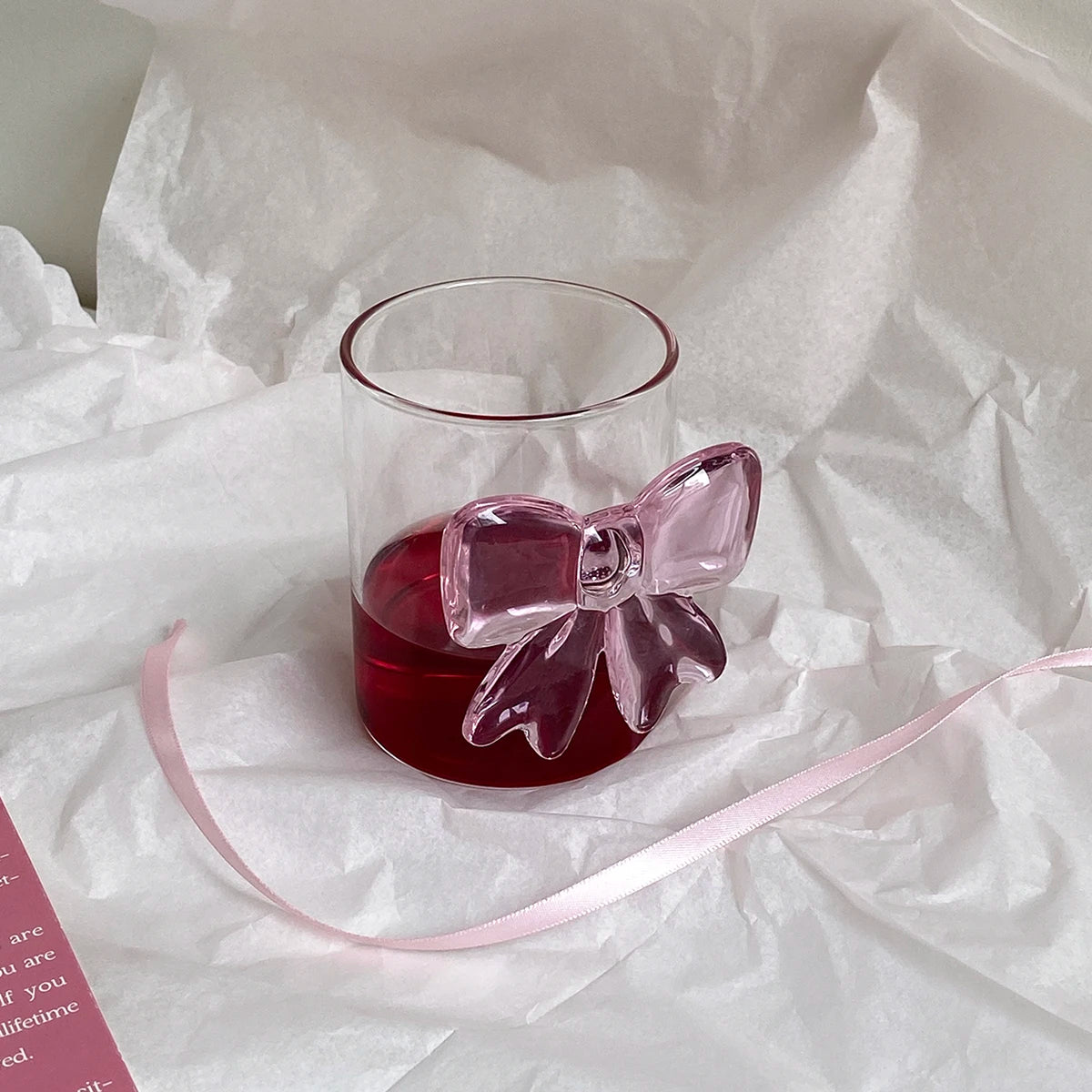 Glas Bow Tie Becher – Handgemacht & Einfach – 301-400ml