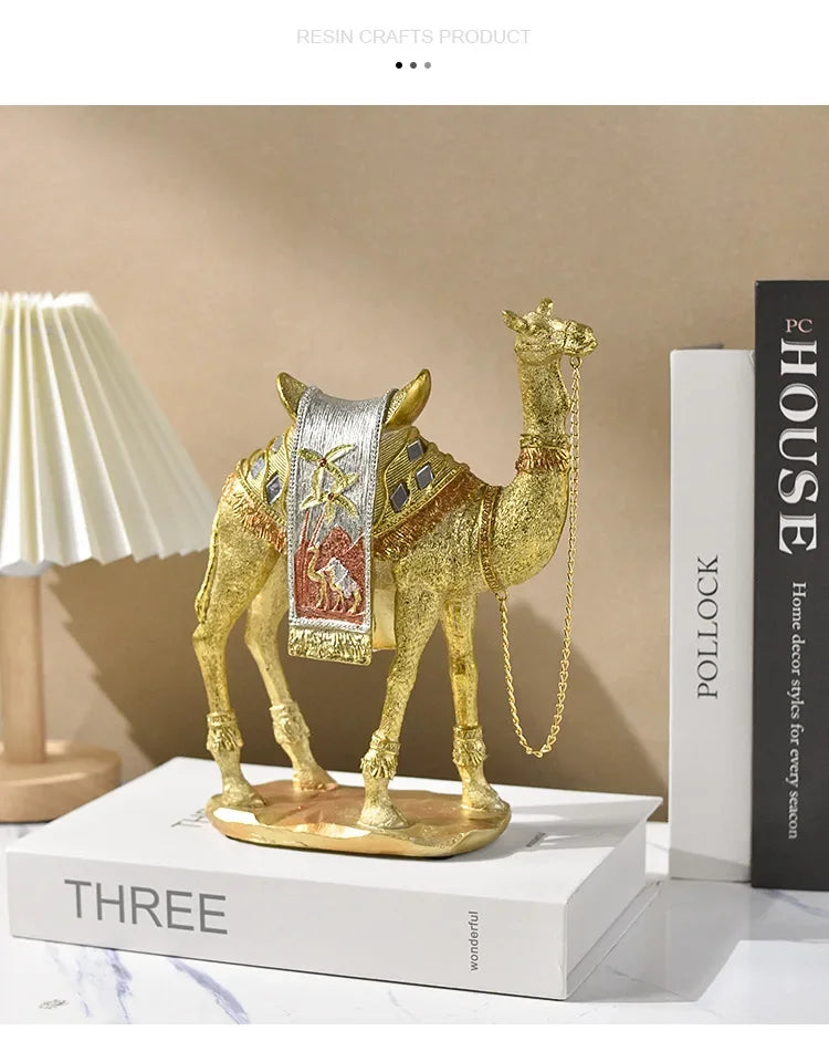 Kamel-Ornamente – Resin-Tierdeko – Klein & Gross