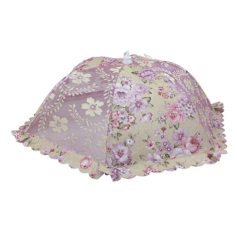 Schirmförmige Speiseabdeckung – Spitze Jacquard – 80 cm Durchmesser