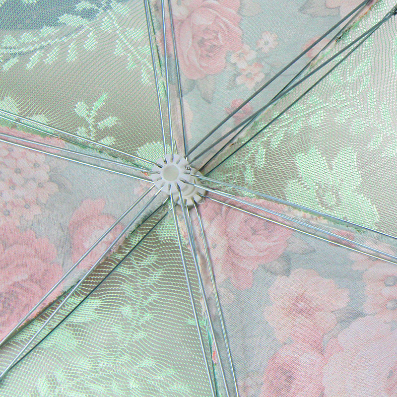 Schirmförmige Speiseabdeckung – Spitze Jacquard – 80 cm Durchmesser