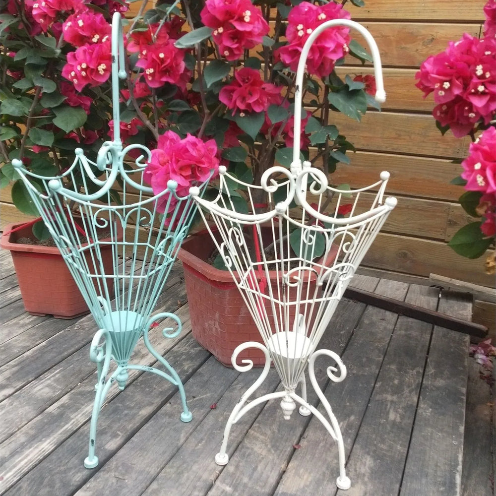 Schirmständer – Modernes Eisendesign – Rutschfeste Basis