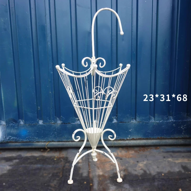 Schirmständer – Modernes Eisendesign – Rutschfeste Basis