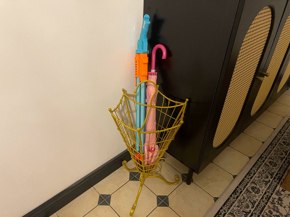 Schirmständer – Modernes Eisendesign – Rutschfeste Basis