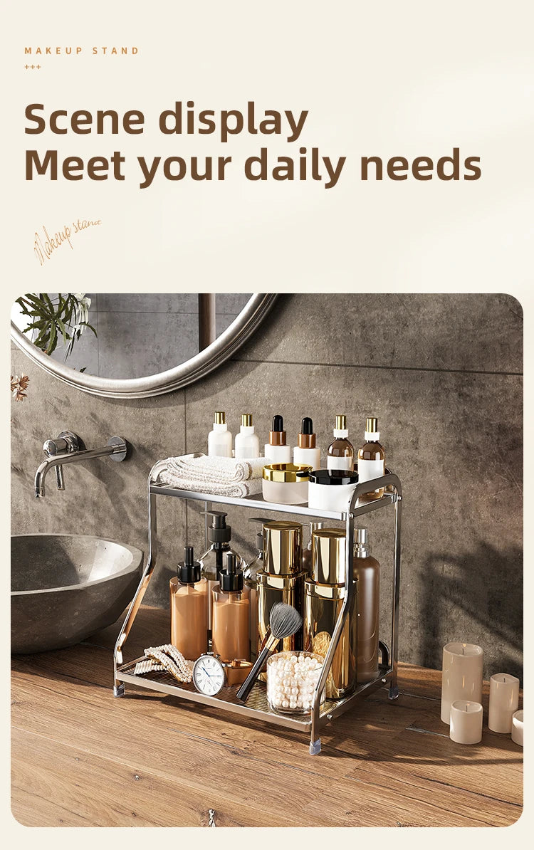 Schminkregal – Eisendesign – Bad-Essentials