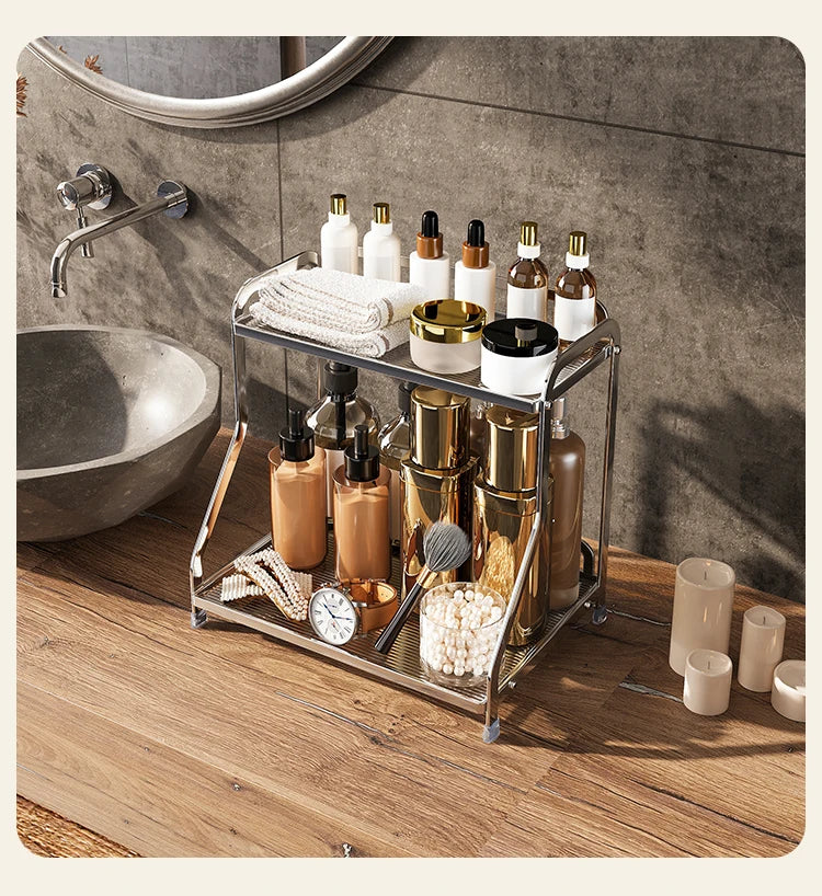 Schminkregal – Eisendesign – Bad-Essentials