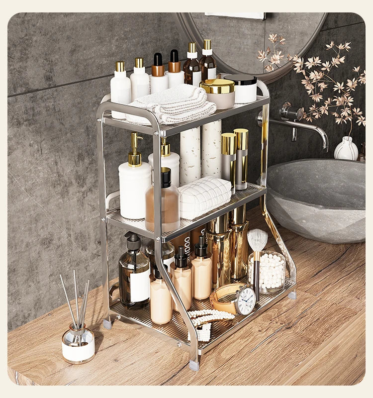 Schminkregal – Eisendesign – Bad-Essentials