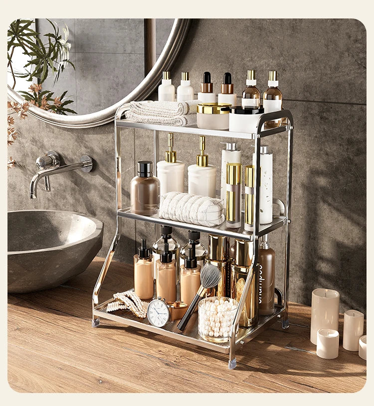 Schminkregal – Eisendesign – Bad-Essentials