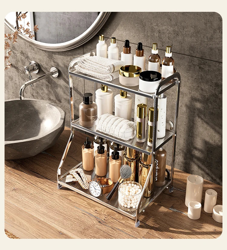 Schminkregal – Eisendesign – Bad-Essentials