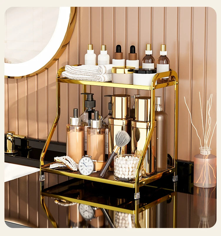 Schminkregal – Eisendesign – Bad-Essentials