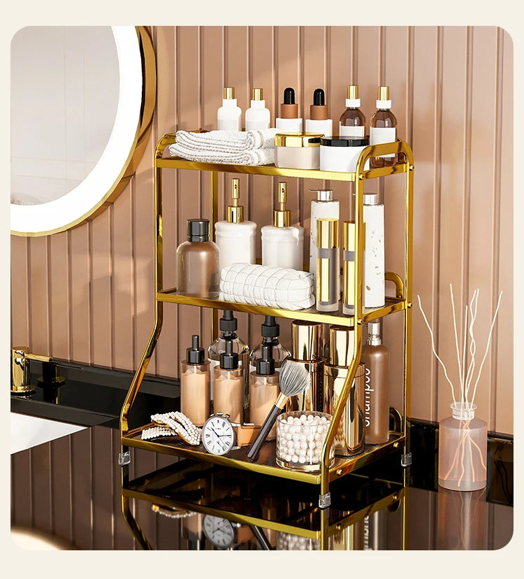 Schminkregal – Eisendesign – Bad-Essentials