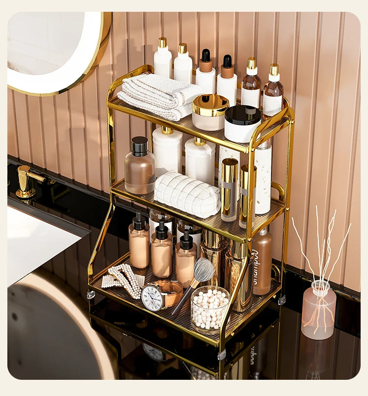 Schminkregal – Eisendesign – Bad-Essentials