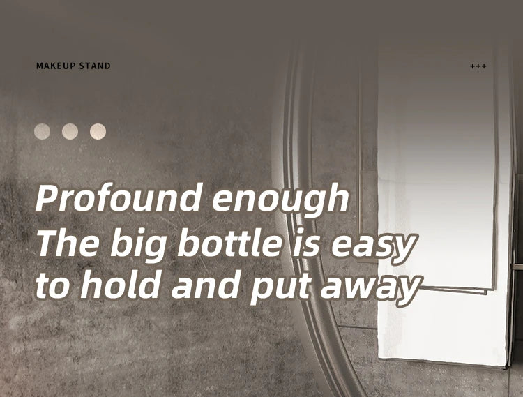 Schminkregal – Eisendesign – Bad-Essentials