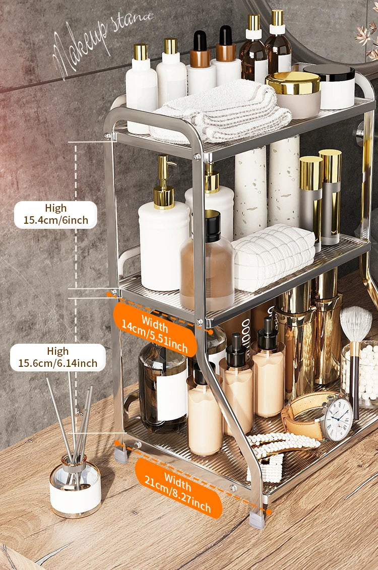 Schminkregal – Eisendesign – Bad-Essentials