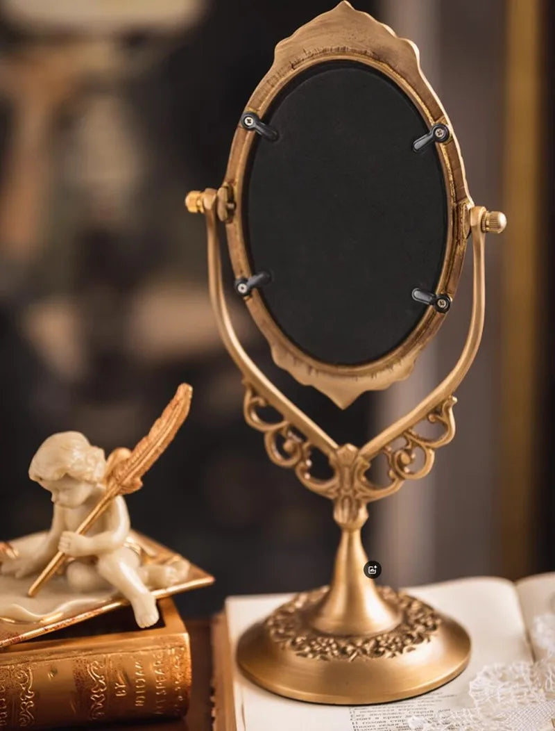 Schminkspiegel – Vintage Messing Design – Europäischer Stil