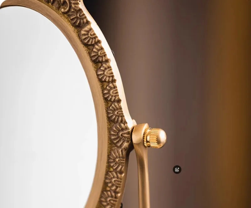 Schminkspiegel – Vintage Messing Design – Europäischer Stil