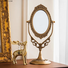 Schminkspiegel – Vintage Messing Design – Europäischer Stil