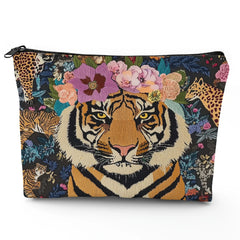 Schminktasche – Tiger Muster – 18x25cm