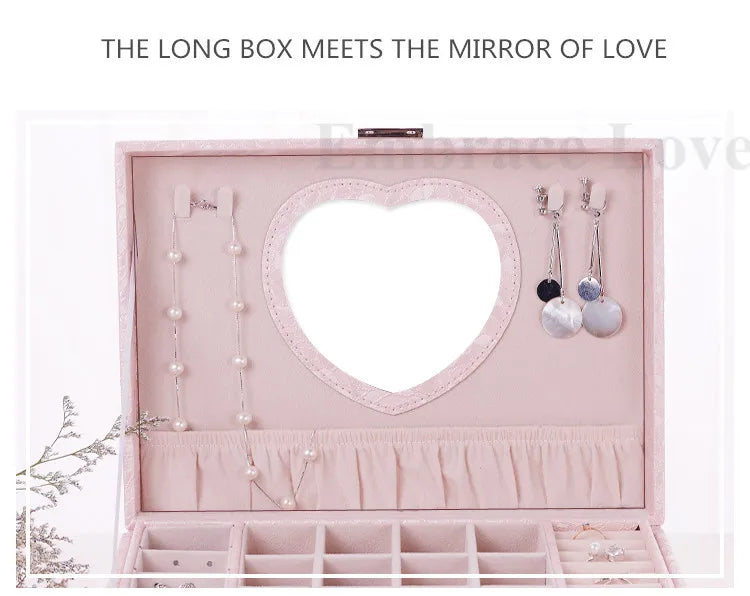 Schmuckbox – PU-Leder Design – 26*18.5*8cm