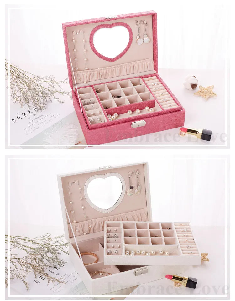 Schmuckbox – PU-Leder Design – 26*18.5*8cm