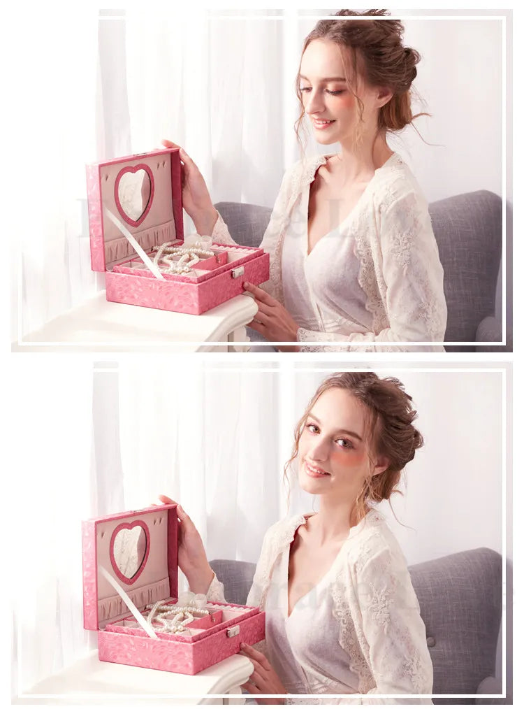 Schmuckbox – PU-Leder Design – 26*18.5*8cm