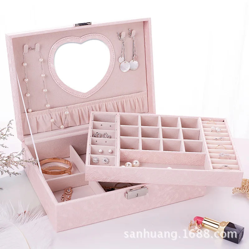 Schmuckbox – PU-Leder Design – 26*18.5*8cm