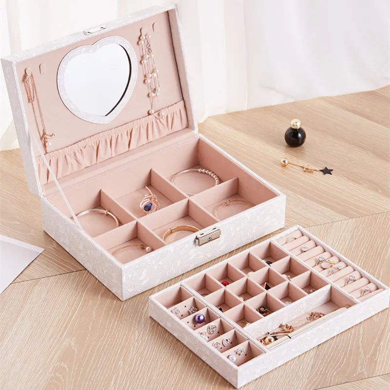 Schmuckbox – PU-Leder Design – 26*18.5*8cm