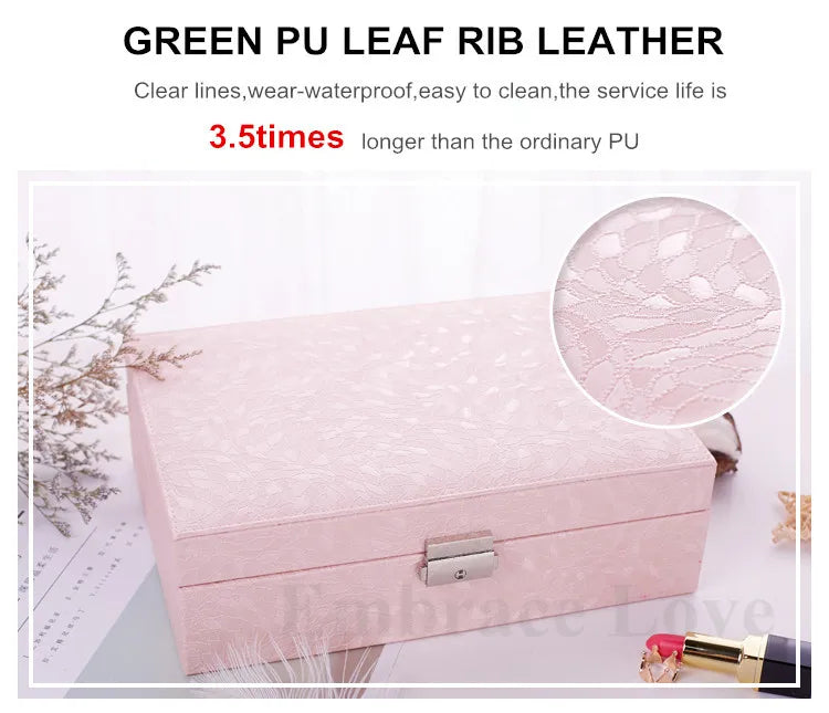 Schmuckbox – PU-Leder Design – 26*18.5*8cm