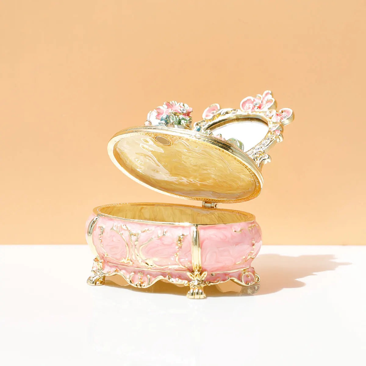 Schmuckkästchen – Handgemalt Emaille – 7x4.8x8.4 cm