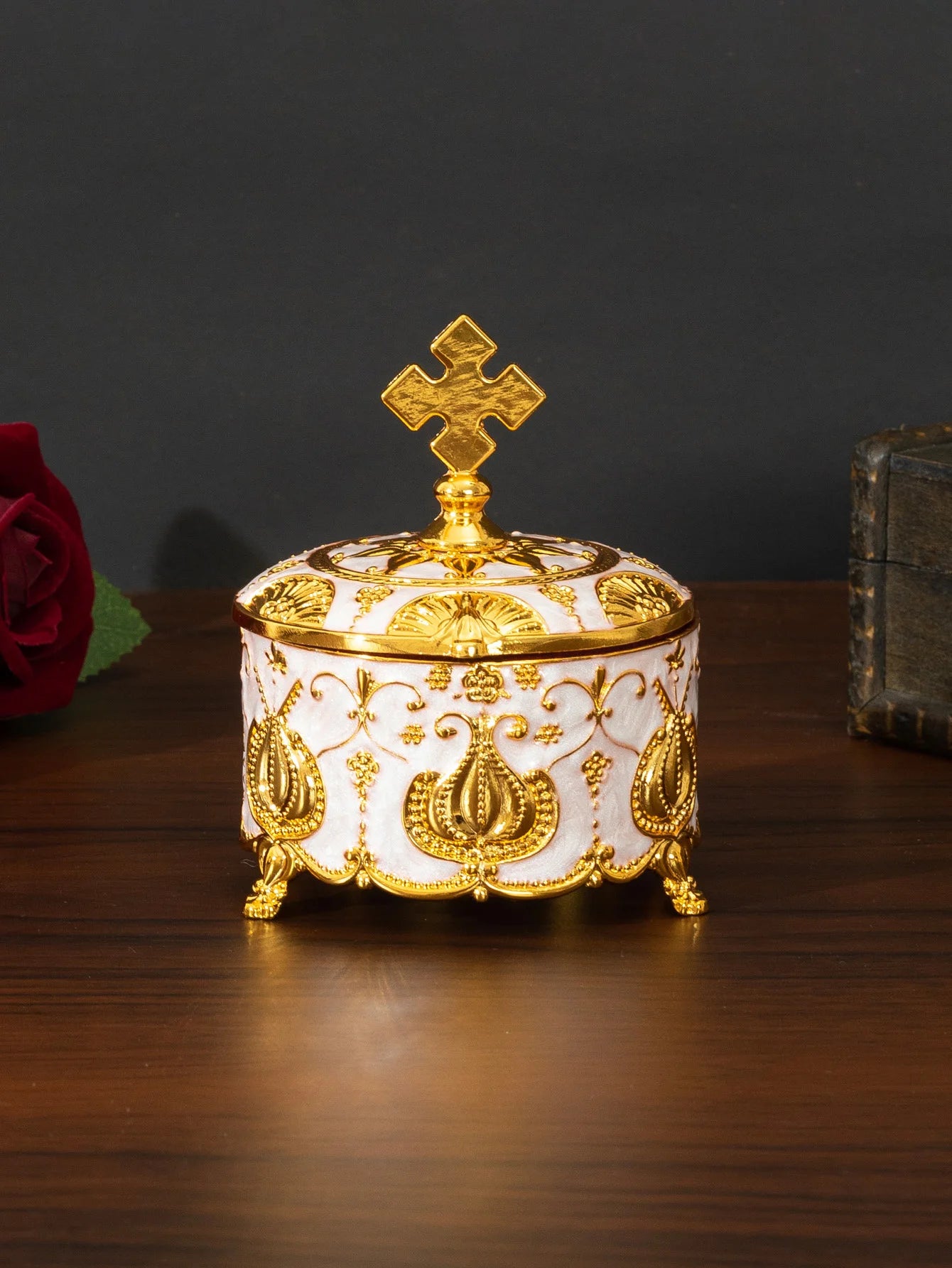 Schmuckschatulle – Handbemalt Bunt – Hochzeitsdeko