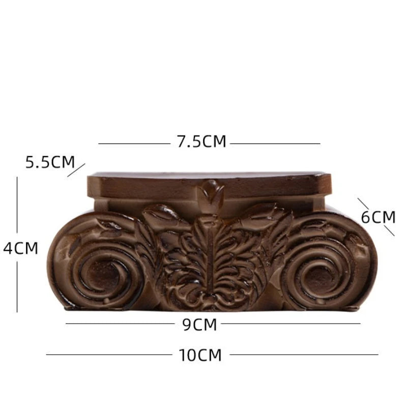 Schmuckständer – Retro Gips Design – 27 cm Höhe