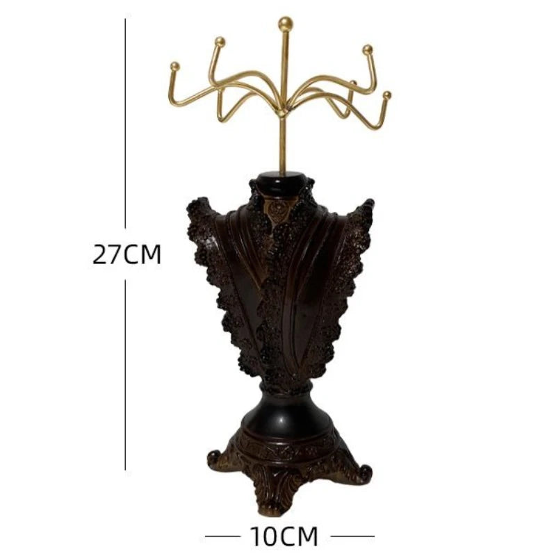 Schmuckständer – Retro Gips Design – 27 cm Höhe