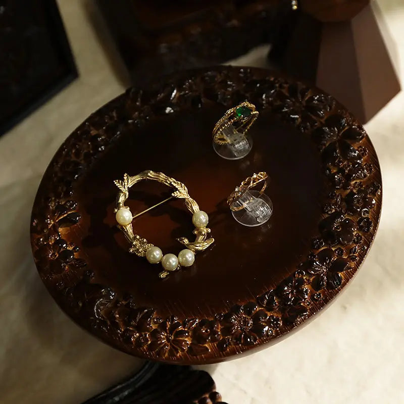 Schmuckständer – Retro Gips Design – 27 cm Höhe