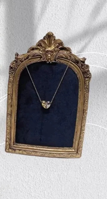 Schmuckständer – Retro-Samt-Design – Verschiedene Farben