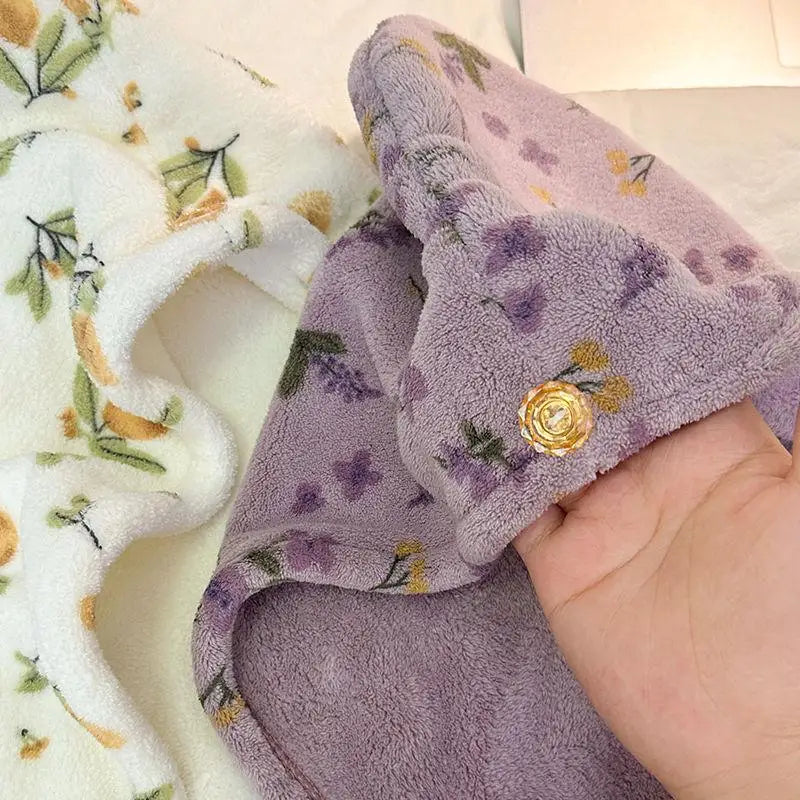 Schnell Trocknendes Haartuch – 100% Baumwolle – 25x65cm