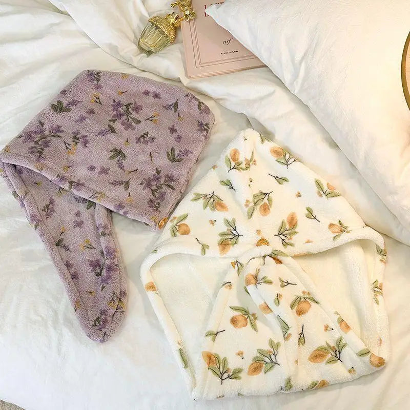 Schnell Trocknendes Haartuch – 100% Baumwolle – 25x65cm