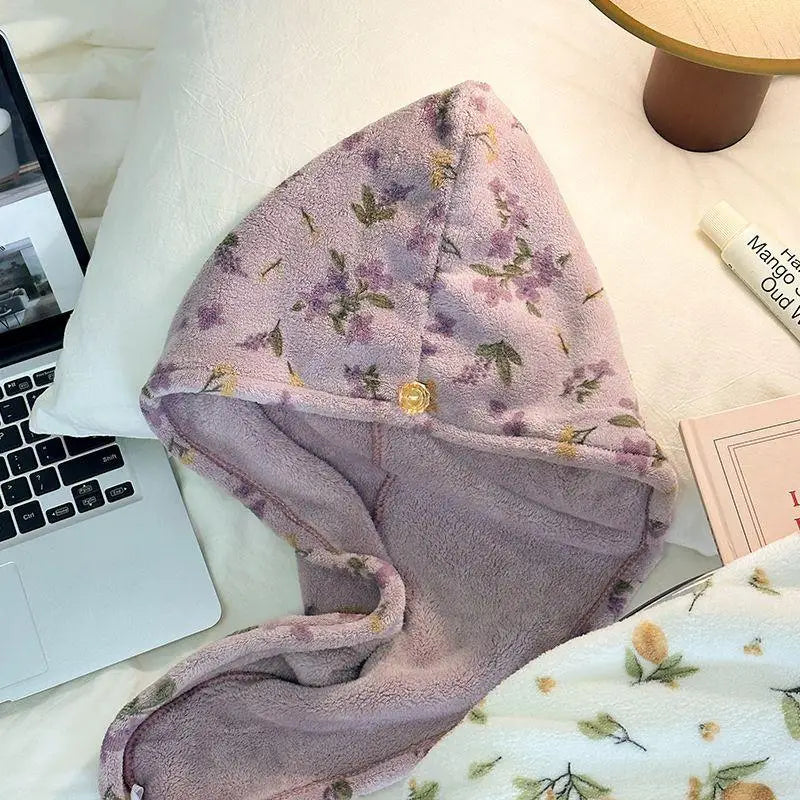 Schnell Trocknendes Haartuch – 100% Baumwolle – 25x65cm