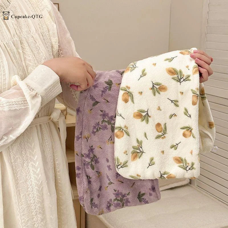 Schnell Trocknendes Haartuch – 100% Baumwolle – 25x65cm