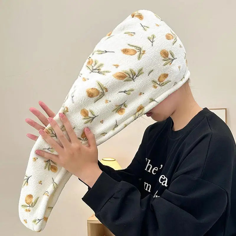 Schnell Trocknendes Haartuch – 100% Baumwolle – 25x65cm