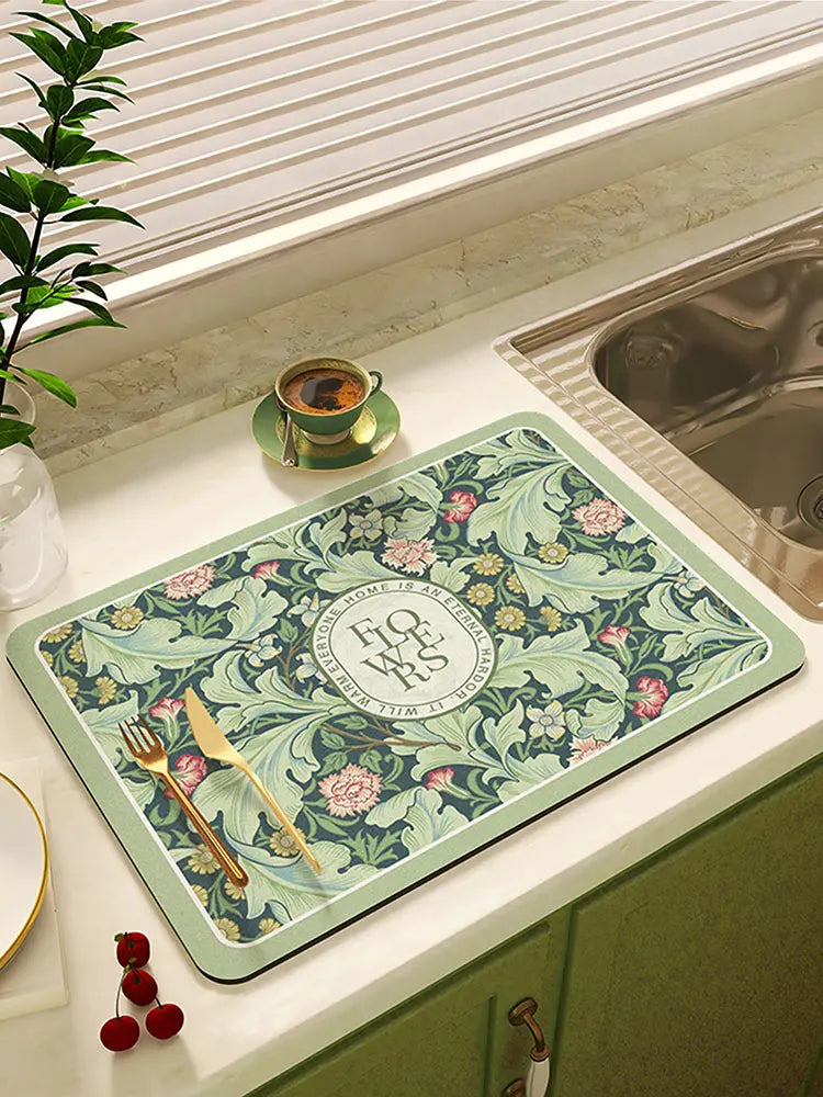 Schnell trocknende Matten – Diatom Mud Stil – 40x50 cm