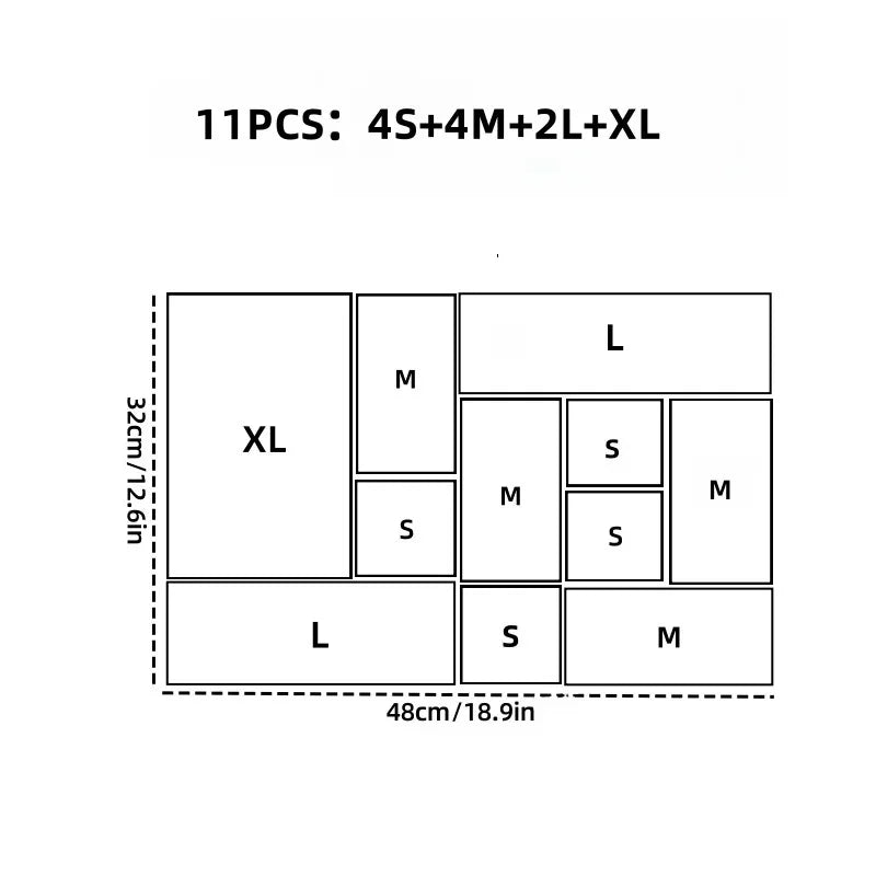 Schreibtisch-Organizer – Rechtwinkliges Design fürs Büro