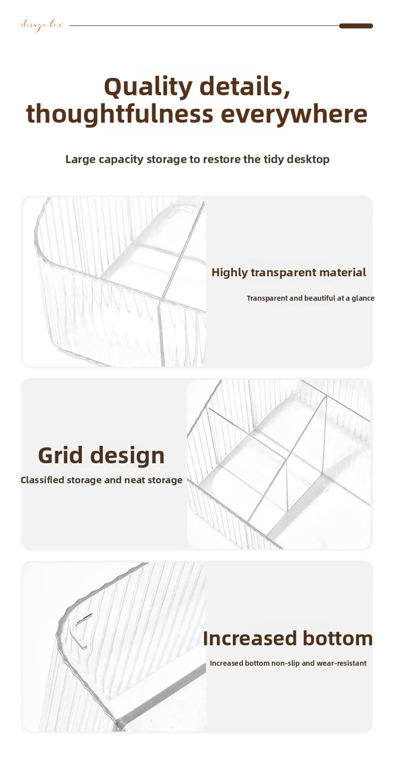 Schreibtischorganizer – Luxuriös Transparentes Design
