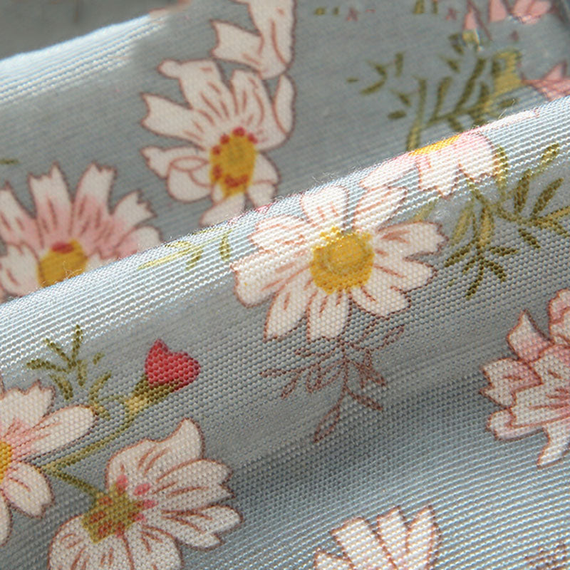 Schürze – Florales Canvas Design – Verstellbare Träger