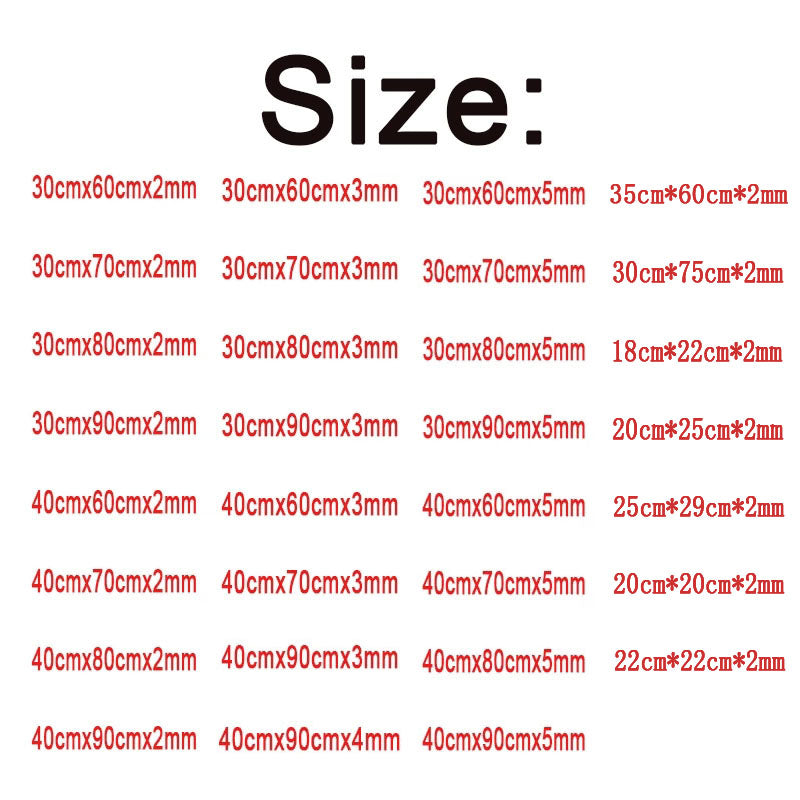 Kawaii schwarzes Katze Mauspad aus Gummi 20x25cm, anti-rutsch Design