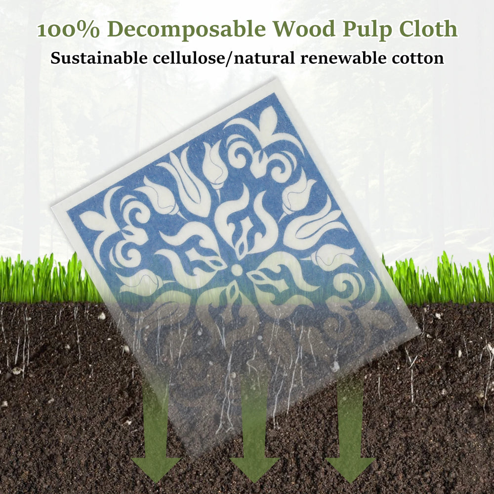 Schwedische Wischtücher – Öko-Design – 17x19.5 cm