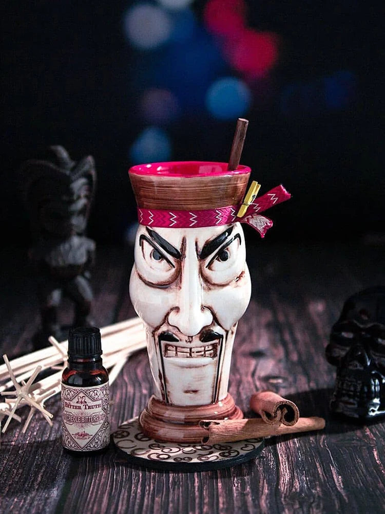 Keramische Tiki-Becher – Amerikanisch Handgemacht – 201-700ml