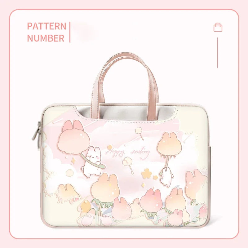 Laptop Tasche PU - Multifunktional 12-17" - Wasserdicht