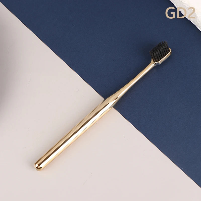 Luxuszahnbürste – Gold/Silber Design – Ergonomischer Komfort